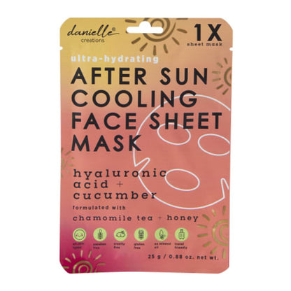 1 pc After Sun Cooling Mask with hyaluronic acid + cucumber