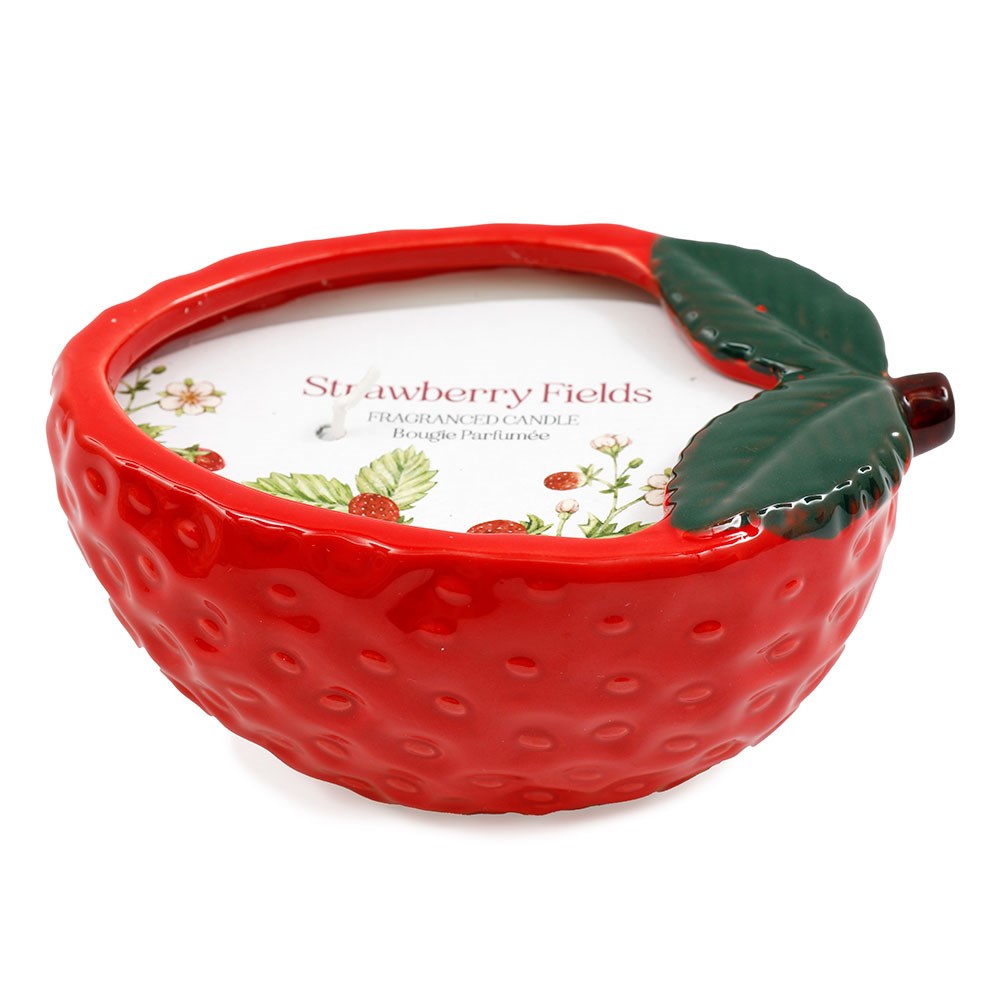 14.5cm Strawberry Fields Candlepot