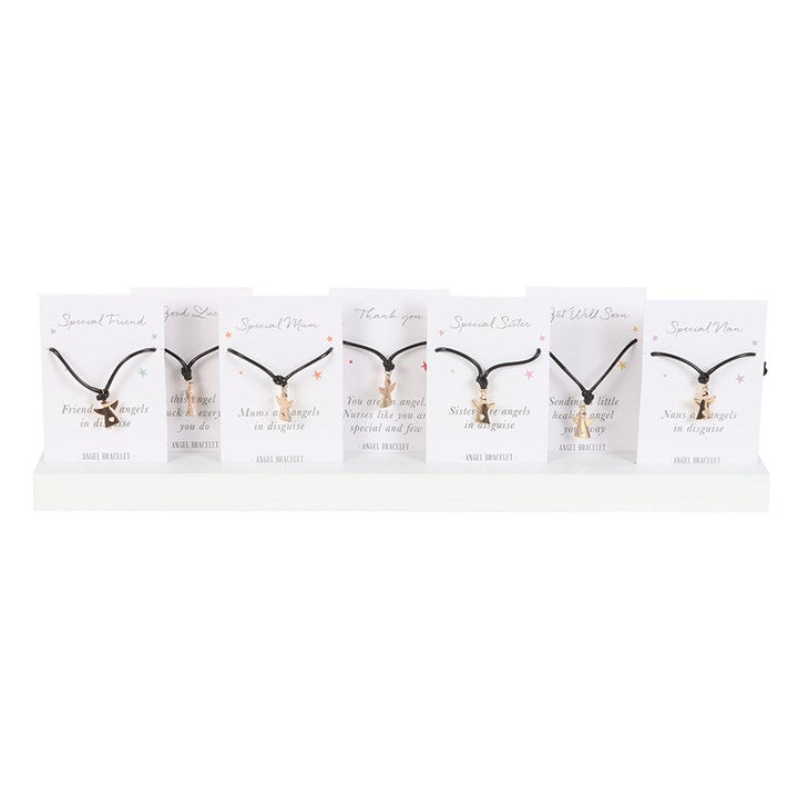 Guardian Angel Bracelet on Card Display of 20 pieces