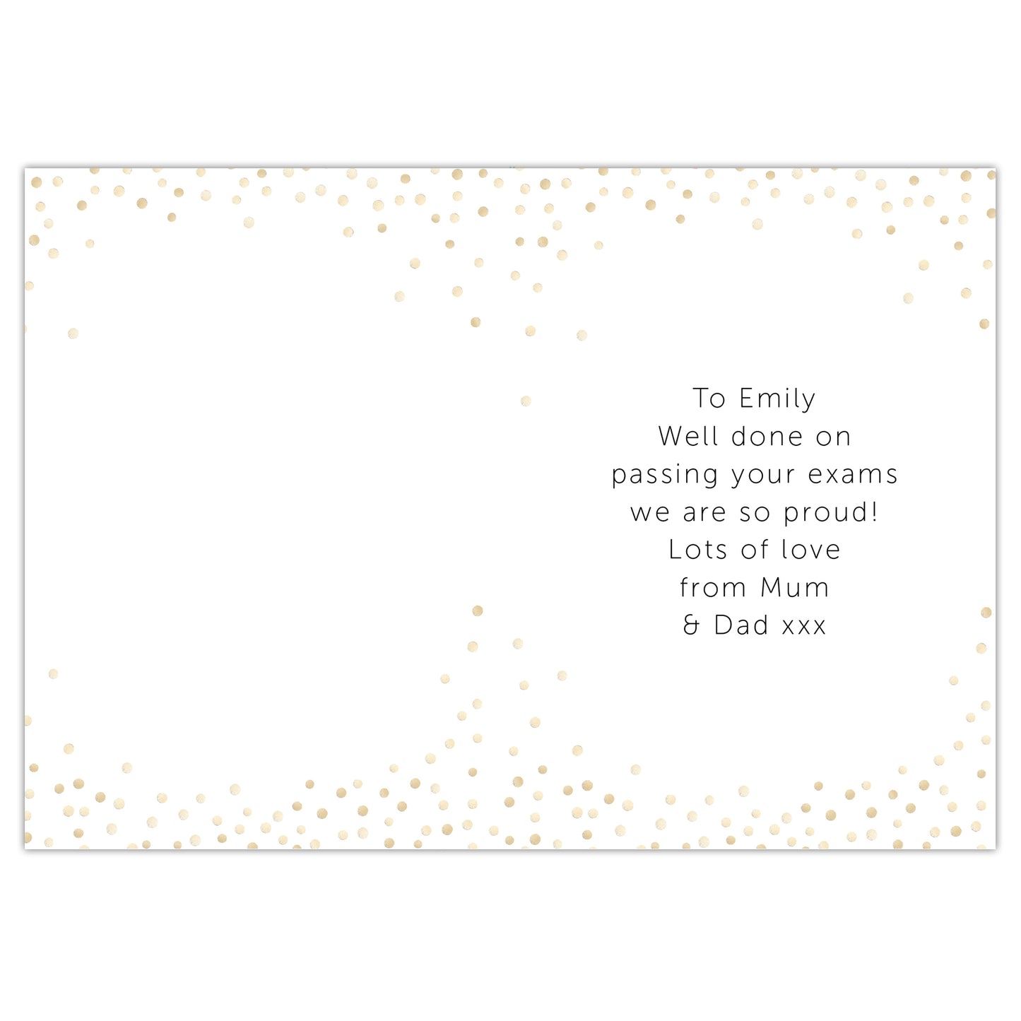 Personalised You Passed! Card