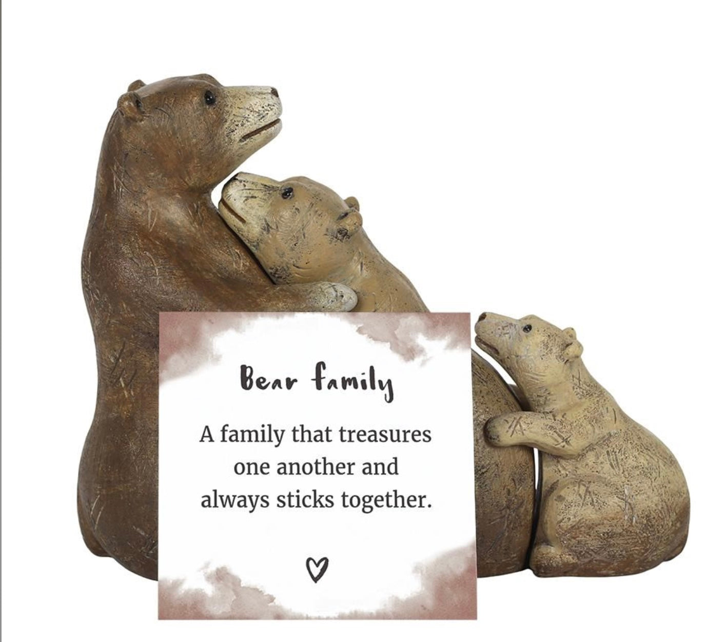 BEAR FAMILY ORNAMENT