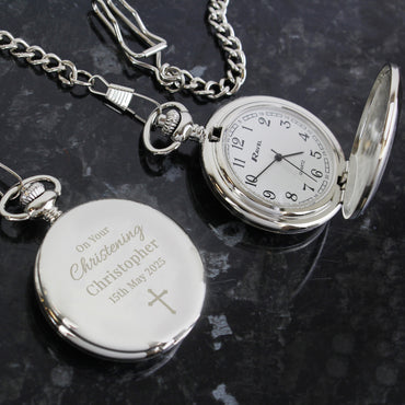 Personalised Religious Pocket Watch