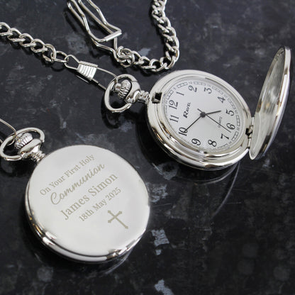 Personalised Religious Pocket Watch
