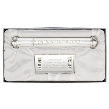 Personalised On Your Christening Certificate Holder