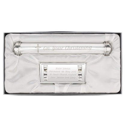 Personalised On Your Christening Certificate Holder