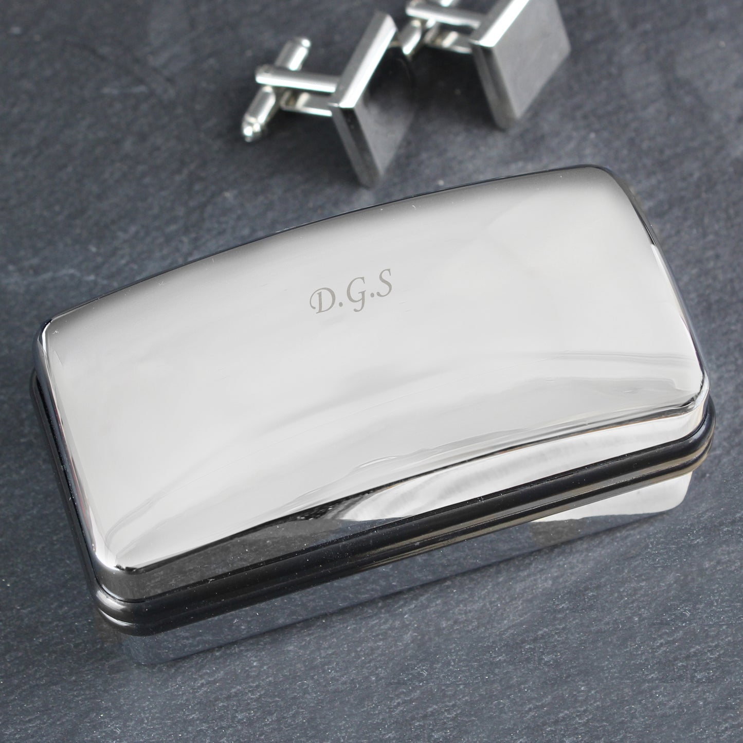 Personalised Engraved Cufflink Box