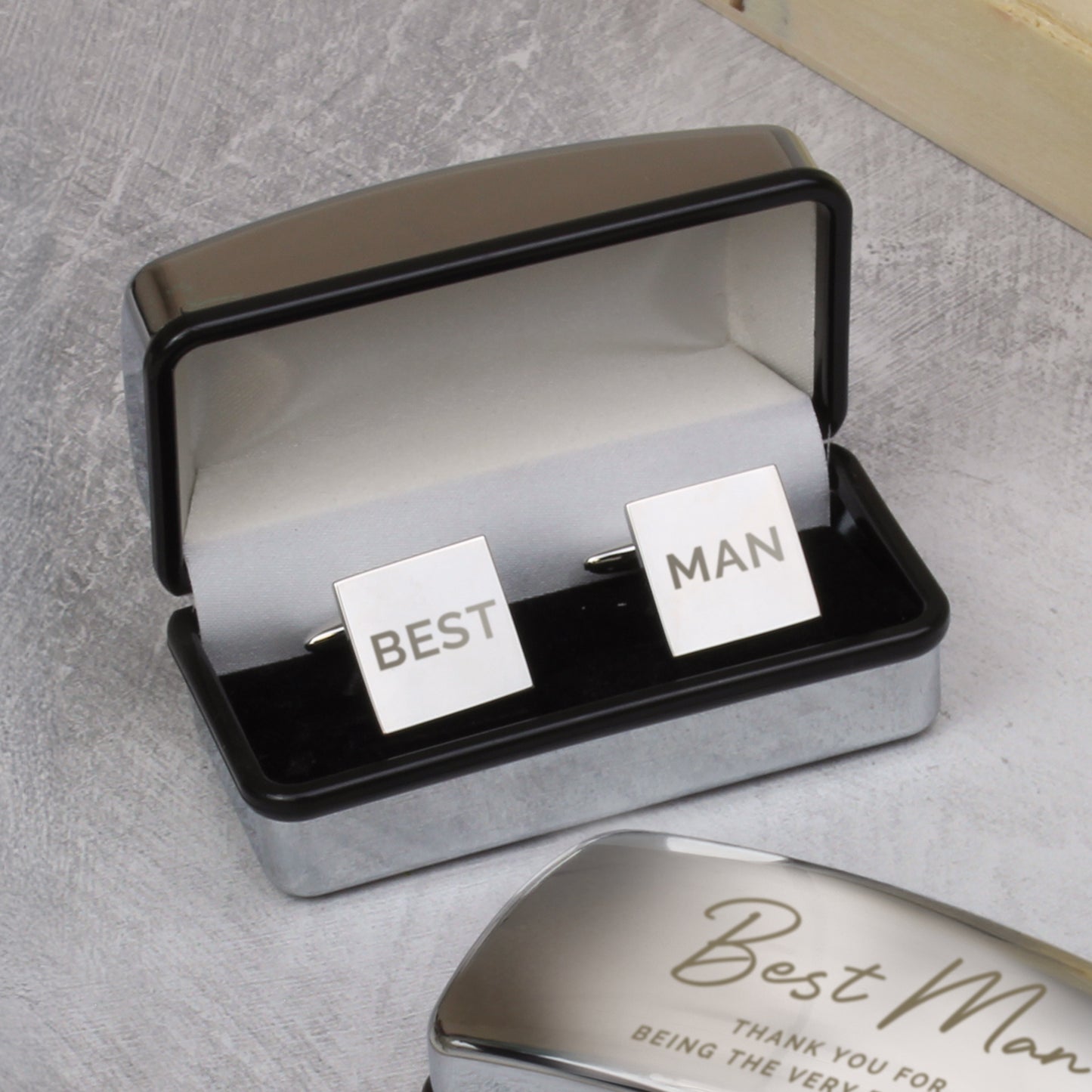 Personalised Cufflinks & Cufflink Box