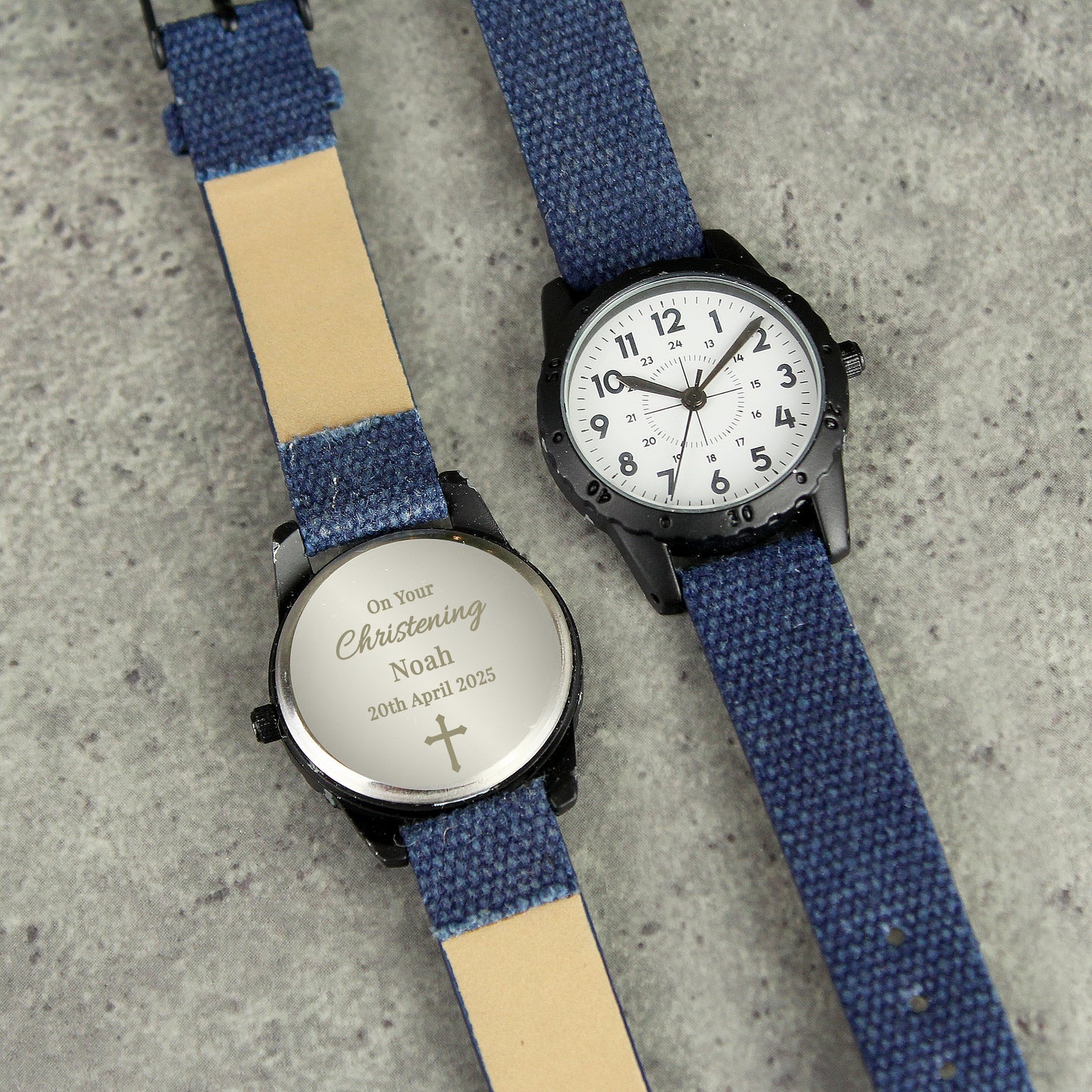 Personalised Religious Blue Watch