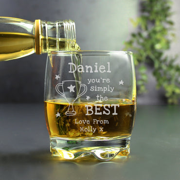 Personalised Simply The Best Tumbler