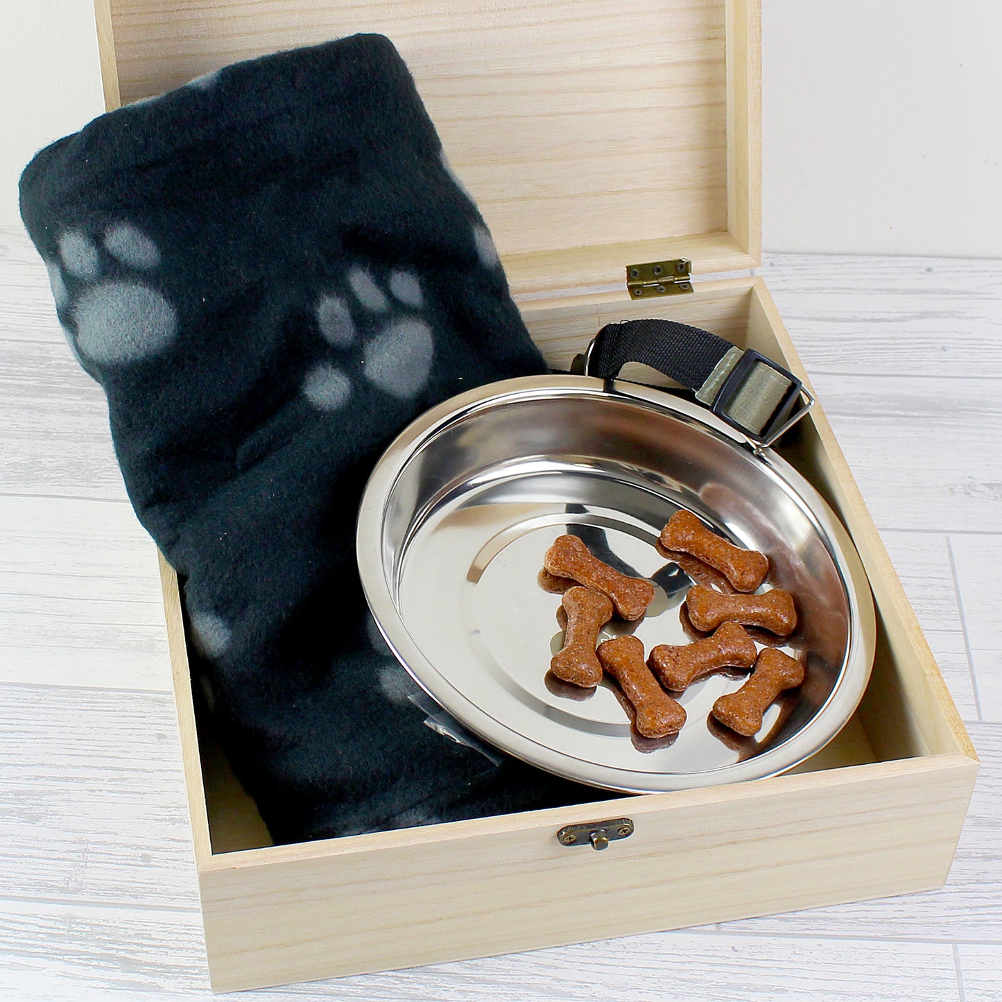 Personalised Pet Memorial Large Wooden Keepsake Box