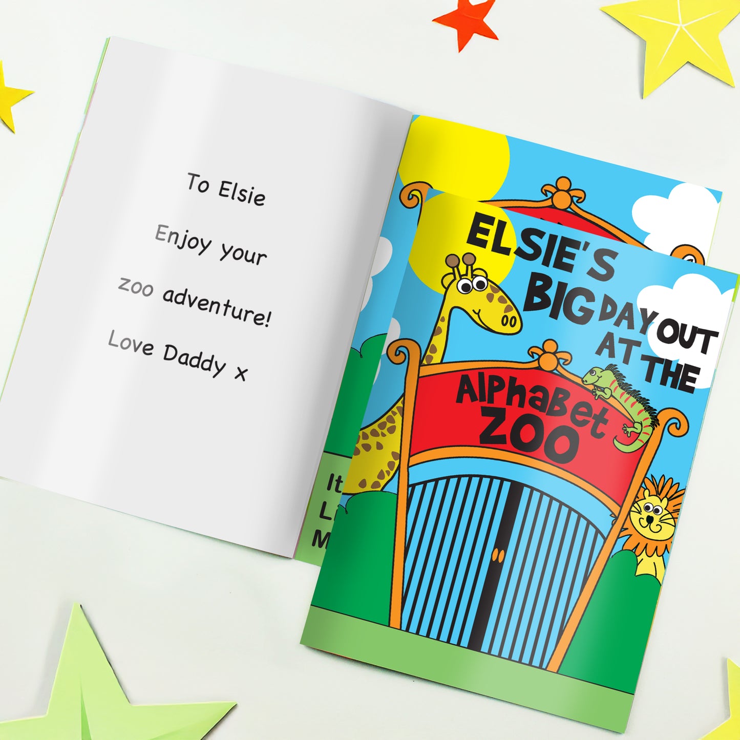 Personalised Zoo Story Book