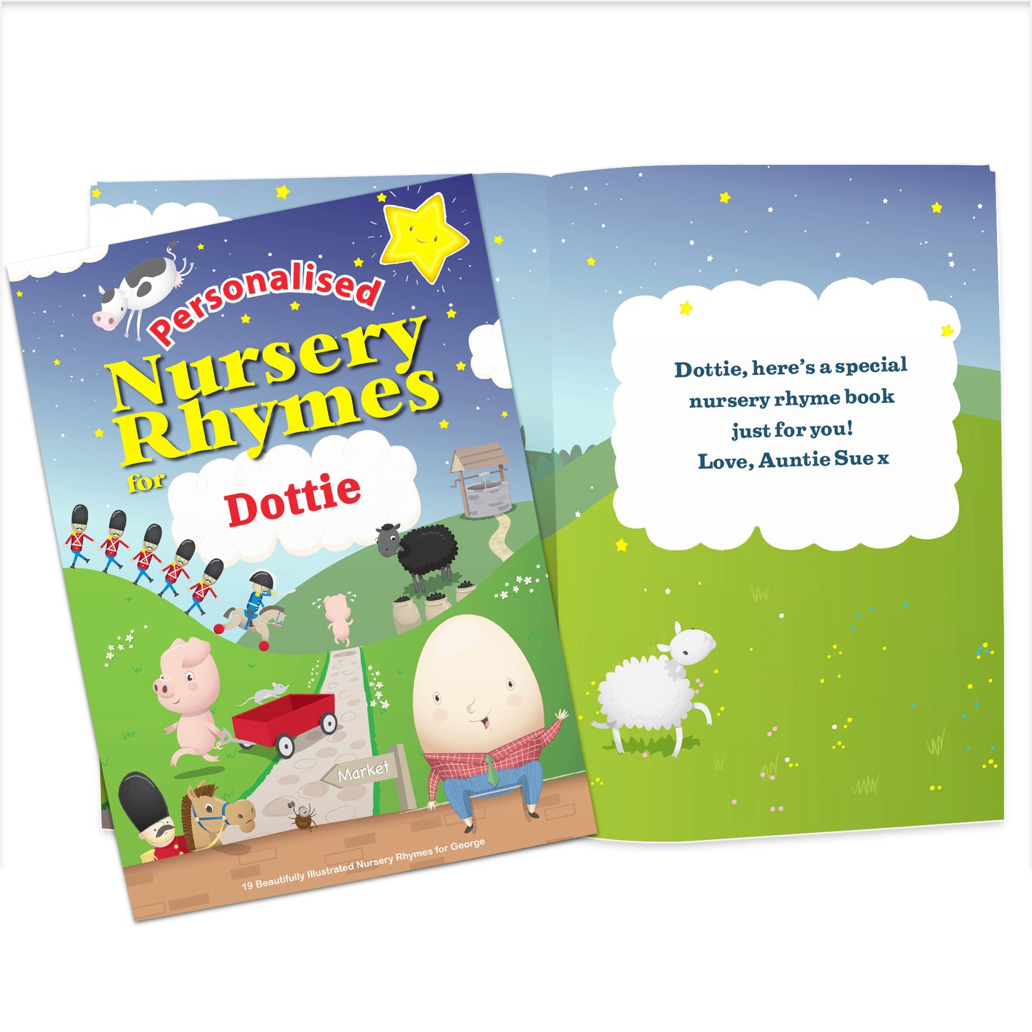 Personalised Nursery Rhyme Book