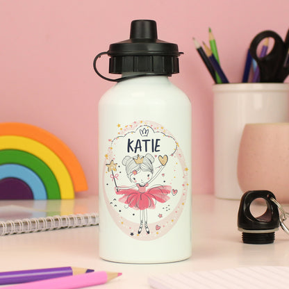 Personalised Princess Ballerina Drinks Bottle