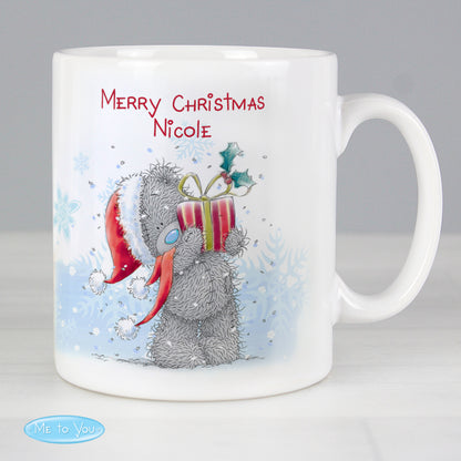 Personalised Me To You Christmas Present Mug