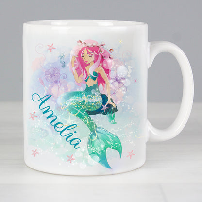Personalised Mermaid Mug