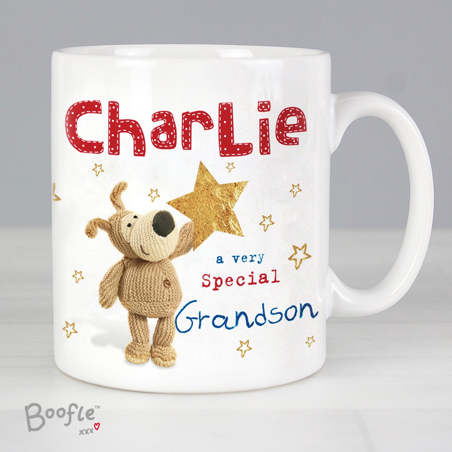 Personalised Boofle Very Special Star Mug
