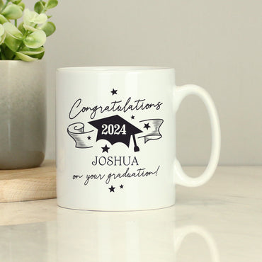 Personalised Graduation Scroll Mug