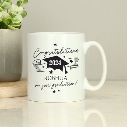 Personalised Graduation Scroll Mug