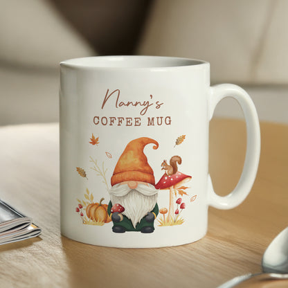 Personalised Autumn Gonk Mug