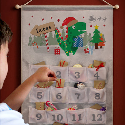 Personalised Dinosaur Advent Calendar