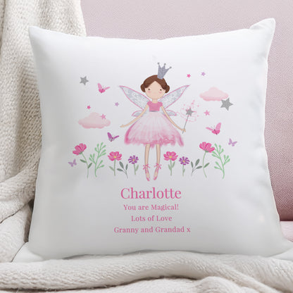 Personalised Fairy Princess Cushion
