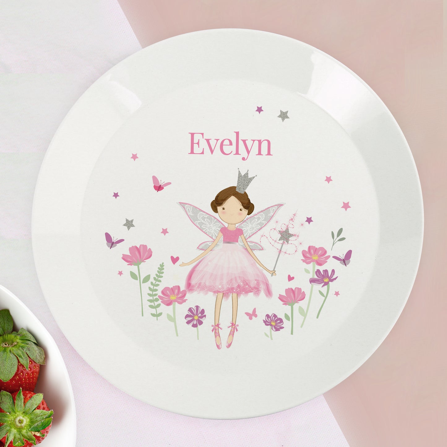 Personalised Fairy Princess Plate