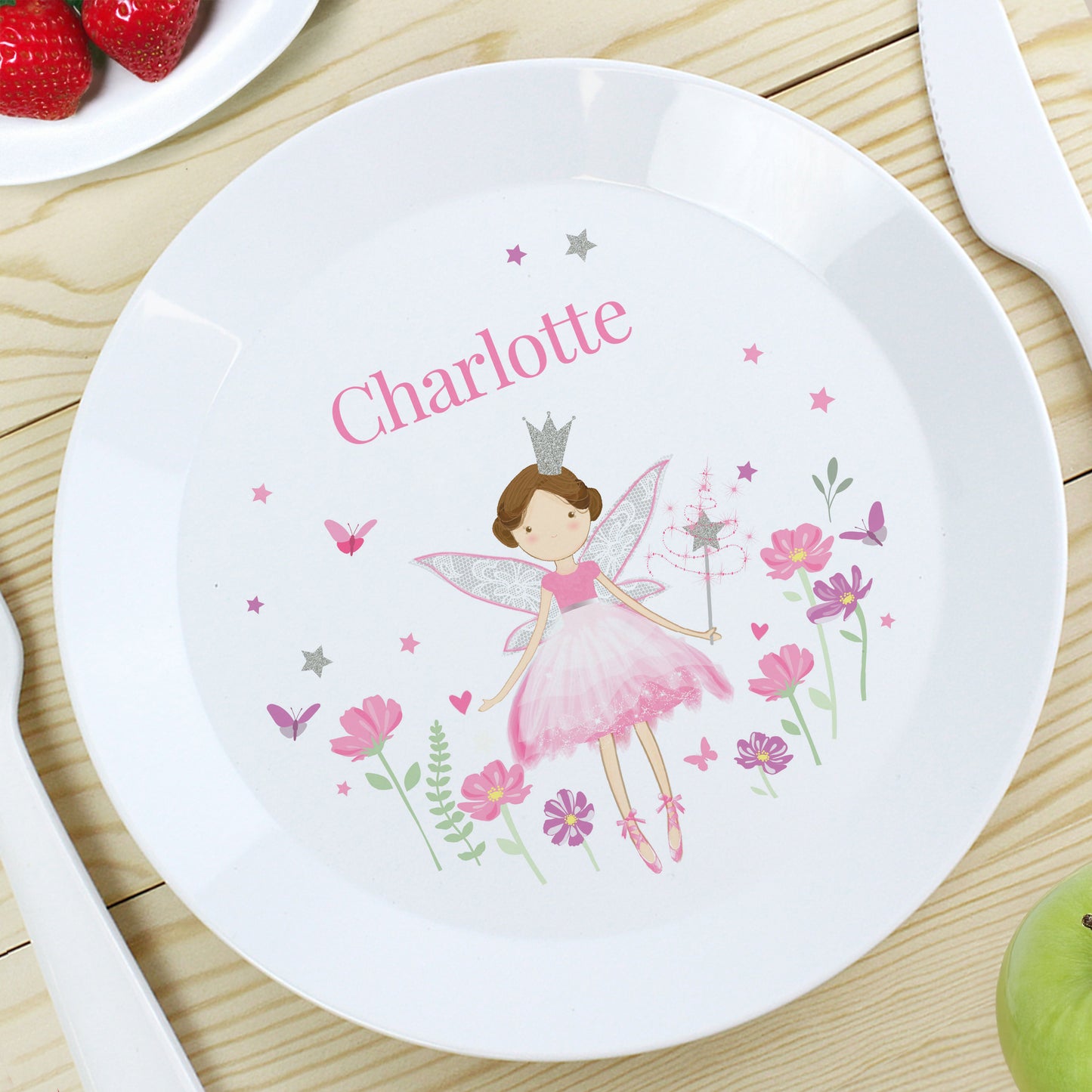 Personalised Fairy Princess Plate