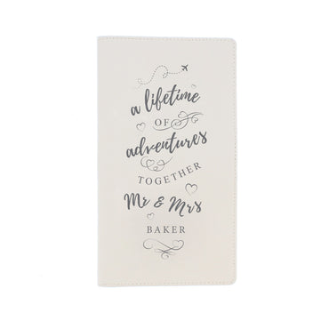 Personalised A Lifetime Of... Travel Document Holder