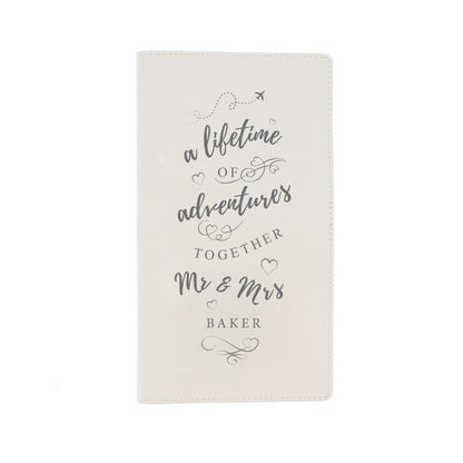 Personalised A Lifetime Of... Travel Document Holder