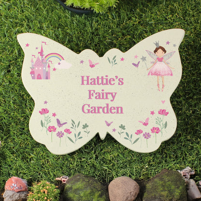 Personalised Fairy Princess Garden Butterfly Ornament