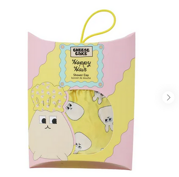 Cheesecake 1Pc Shower Cap - Yellow Bunny