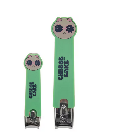 Cheesecake 2Pk Nail Clippers - Cats