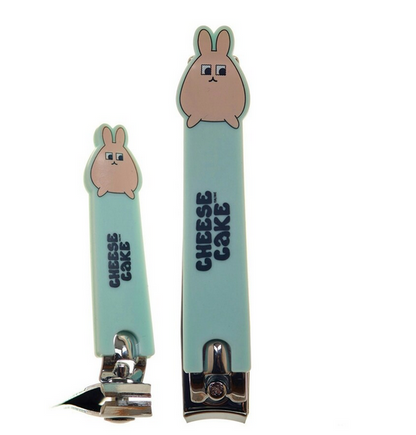 Cheesecake 2Pk Nail Clippers - Bunny