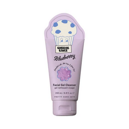 Cheesecake 200Ml Gel Cleanser - Blueberry 200Ml / 6.76 Fl Oz  With Aloe Vera & Green Tea