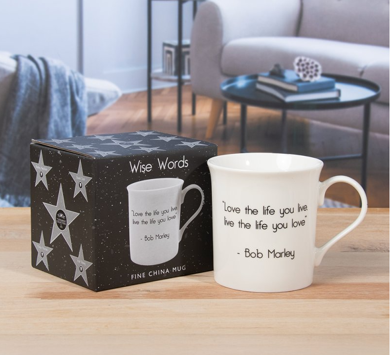 LOVE THE LIFE YOU LIVE MUG