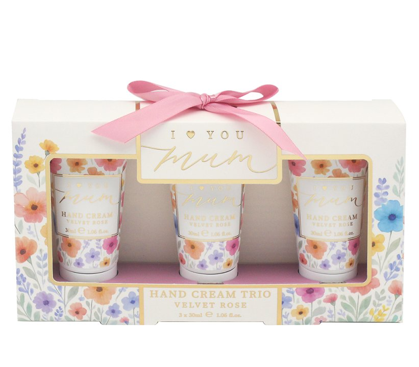 I LOVE YOU MUM HAND CREAM TRIO