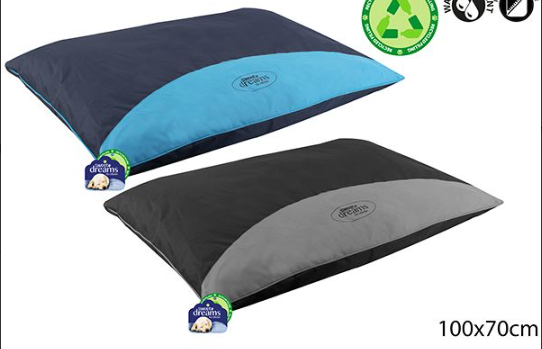 Sweet Dreams Waterproof Pet Cushion Large (Random Colour)