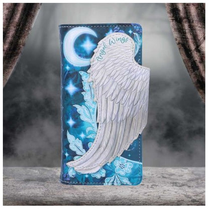 Angel Wings Embossed Purse 18.5cm