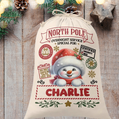 North Pole Sack 3 sizes
