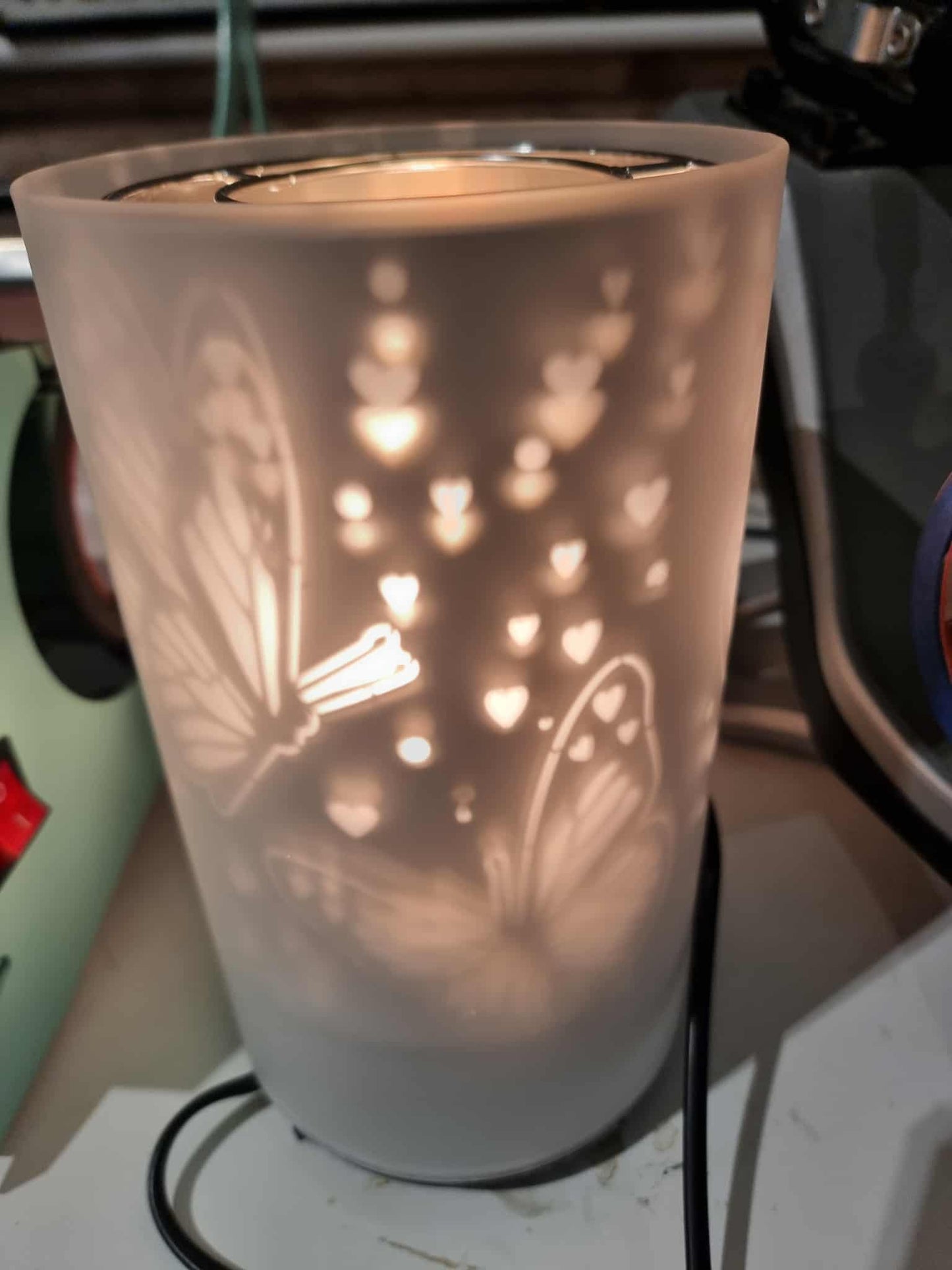 Rotating opaque Melter