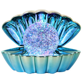 Blue Mint Yellow Metallic - LED Clam