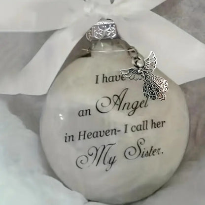 In Heaven Relatives Name Hanging Bauble