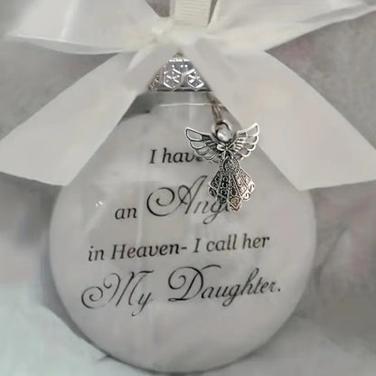 In Heaven Relatives Name Hanging Bauble