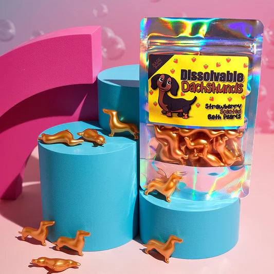 Dissolvable Dachshunds Bath Pearls