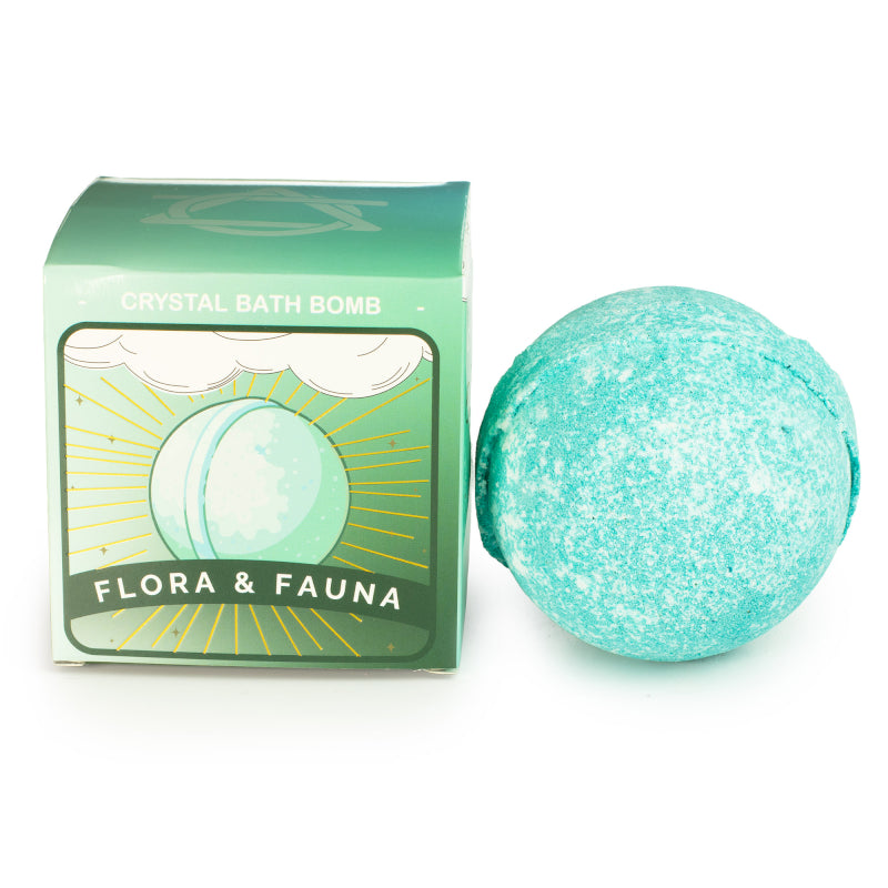 Crystal Bath Bomb - Earth