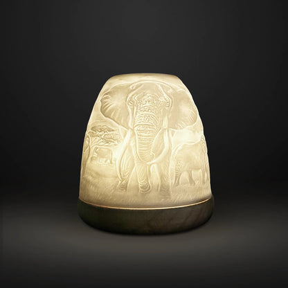 Tall Tealight Dome - Elephant