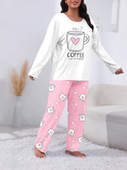 Coffee is My Love Language Curve Pyjamas