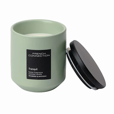 French Connection Scented Candle Jar - Wildberry & Patchouli