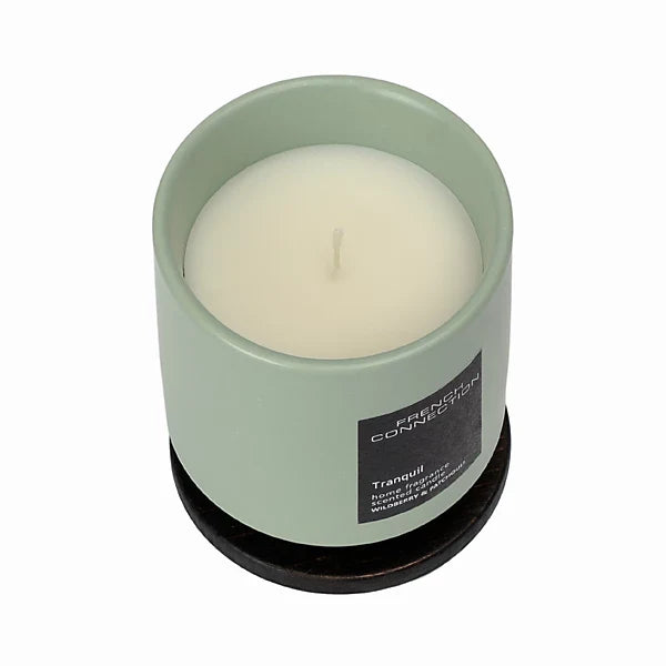 French Connection Scented Candle Jar - Wildberry & Patchouli