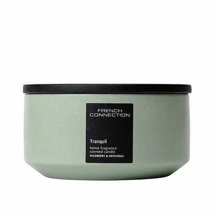 French Connection Scented Large Candle Jar - Wildberry & Patchouli